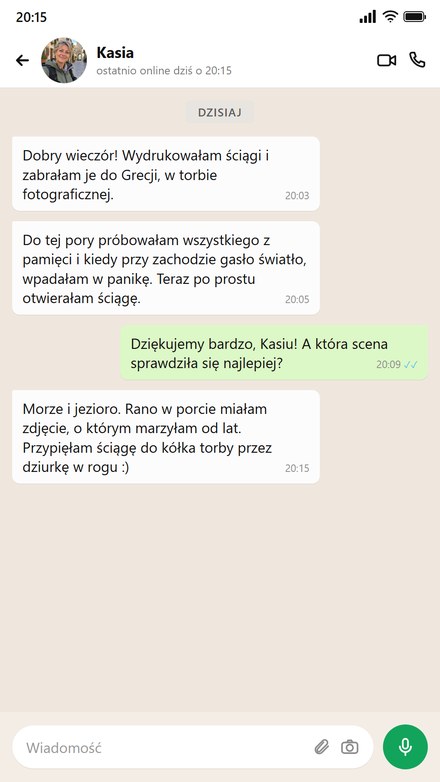 Ktoś wydrukował ściągi i zabrał je w torbie na wakacje