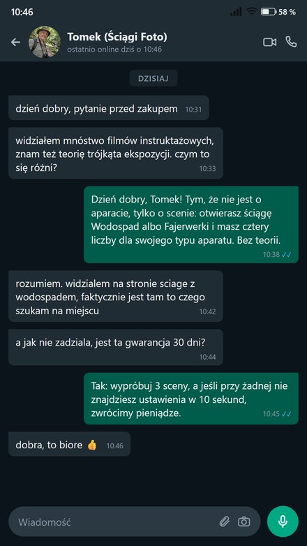 Sceptyk pyta, czym to się różni od filmu instruktażowego