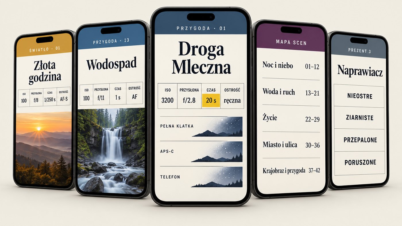 Cały pakiet na telefonie: ściągi, Mapa scen i prezenty